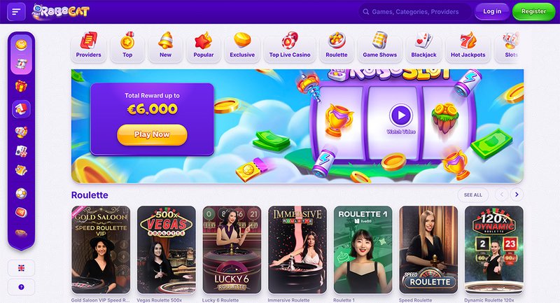 Learn about robocat casino